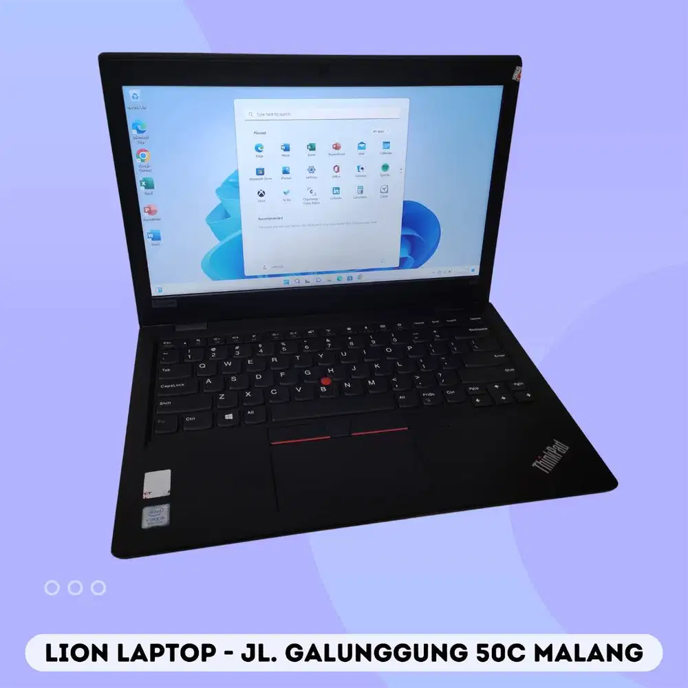 Core i5 Gen 8 RAM 8GB SSD 256GB Lenovo Thinkpad L390 [06|08]