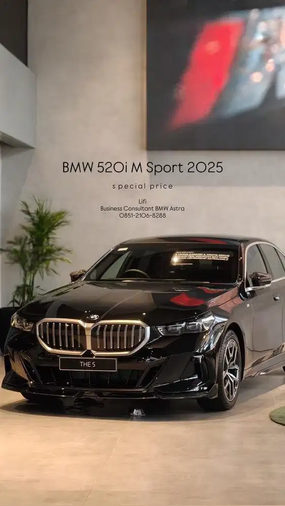 BMW 520i M Sport NIK 2025