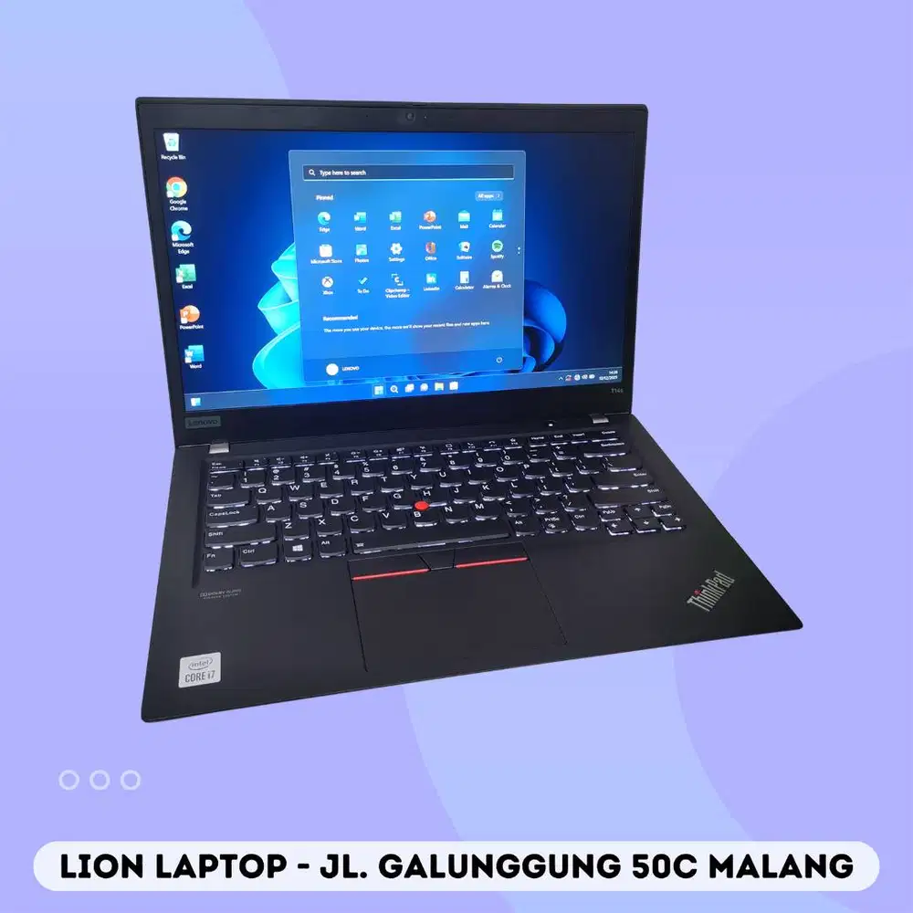 RAM 16GB Core i7 Gen 10 Slim SSD 256GB Lenovo Thinkpad T14S [06|08]