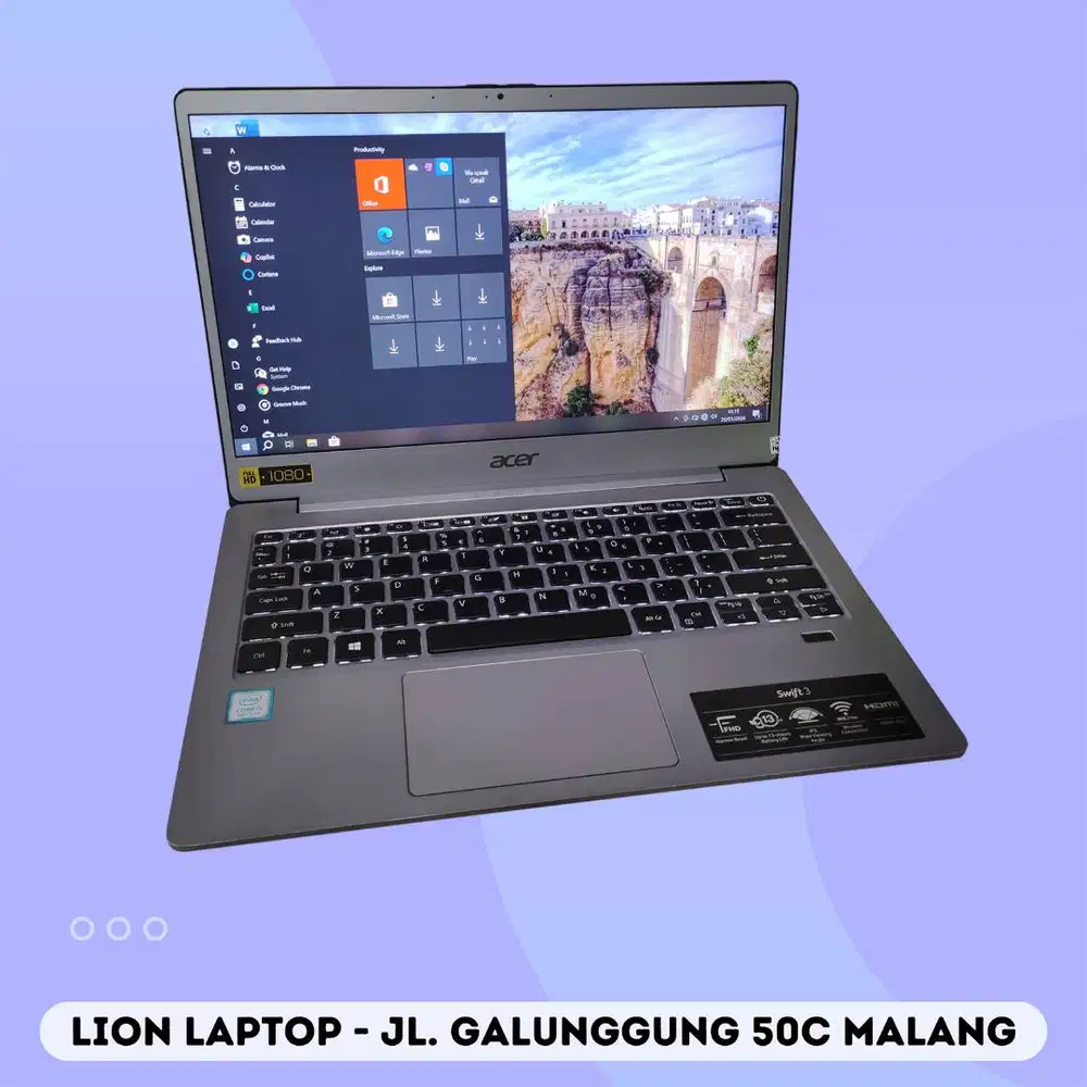 Super Slim Core i5 Gen 8 8/25 Acer Swift 3 SF313-51 [06|08]