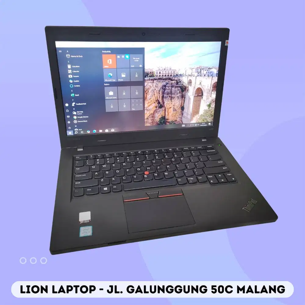 RAM 8GB Core i5 SSD Murah Lenovo Thinkpad L470 [06|08]