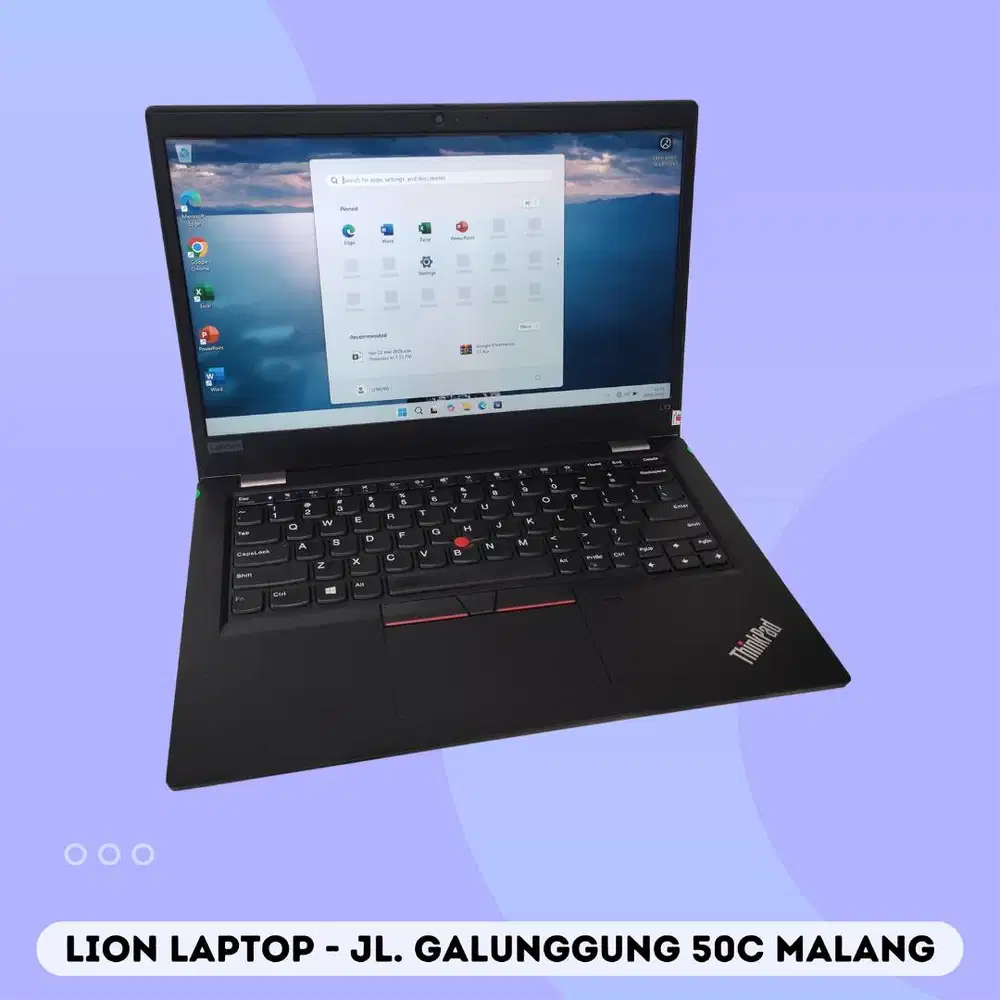 i5 Gen 10 Slim RAM 8GB SSD 256GB Lenovo Thinkpad L13 [06|08]
