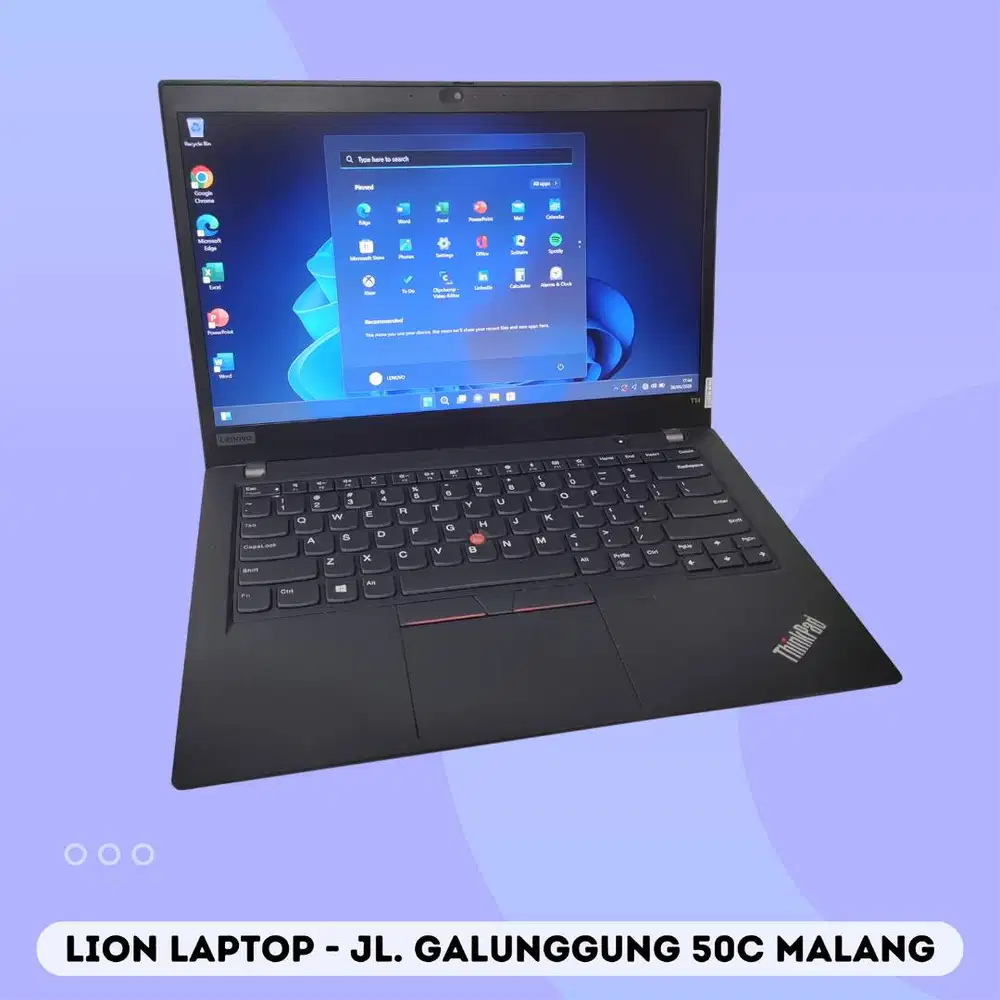 RAM 16GB Core i5 Gen 10 SSD 256GB Lenovo Thinkpad T14 gen 1 [06|08]