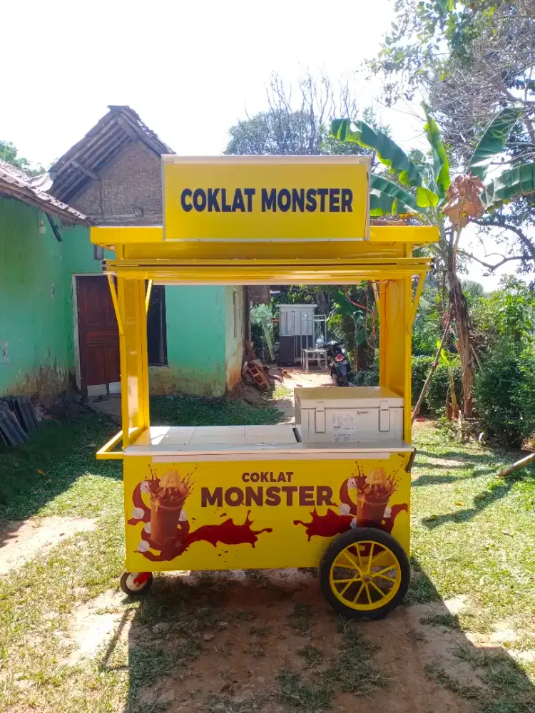 Gerobak jualan es