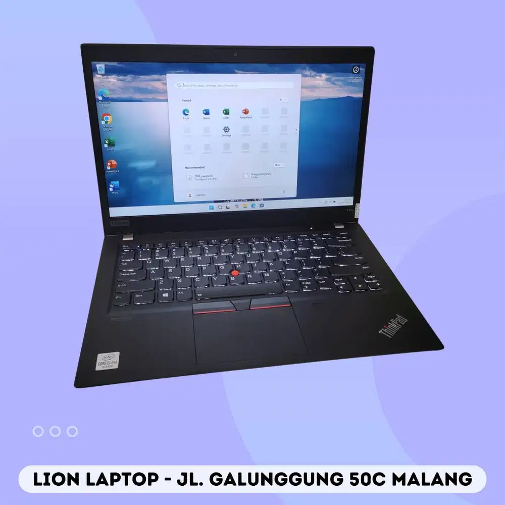 RAM 16GB Slim Core i5 Gen 10 SSD 256GB Lenovo Thinkpad T14s [06|08]