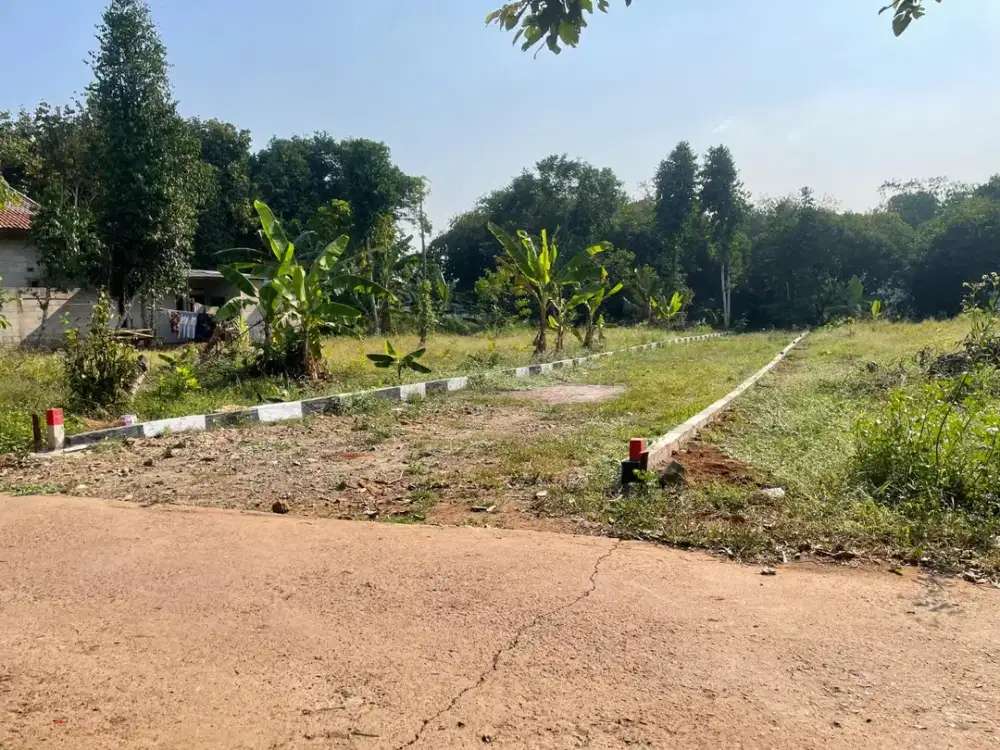 Jual Tanah Setu Termurah Strategis Dekat Tol Burangkeng - SHM Langsung Proses Balik Nama