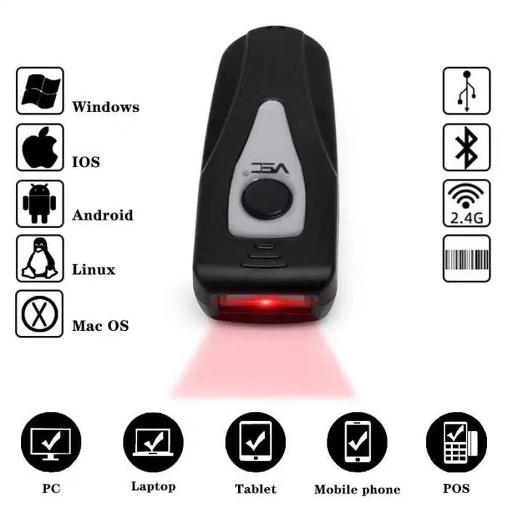 Barcode Scanner Bluetooth VSC BT-10 (Portable) 1D 2D