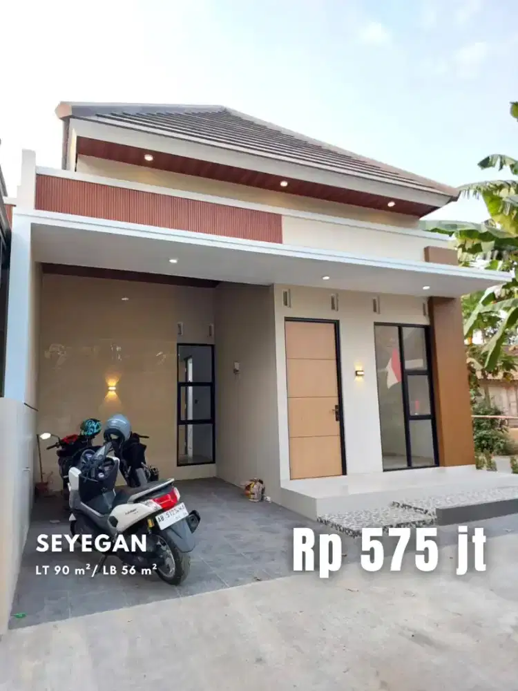 Dijual Rumah Baru Modern Minimalis dekat Jalan Kebon Agung