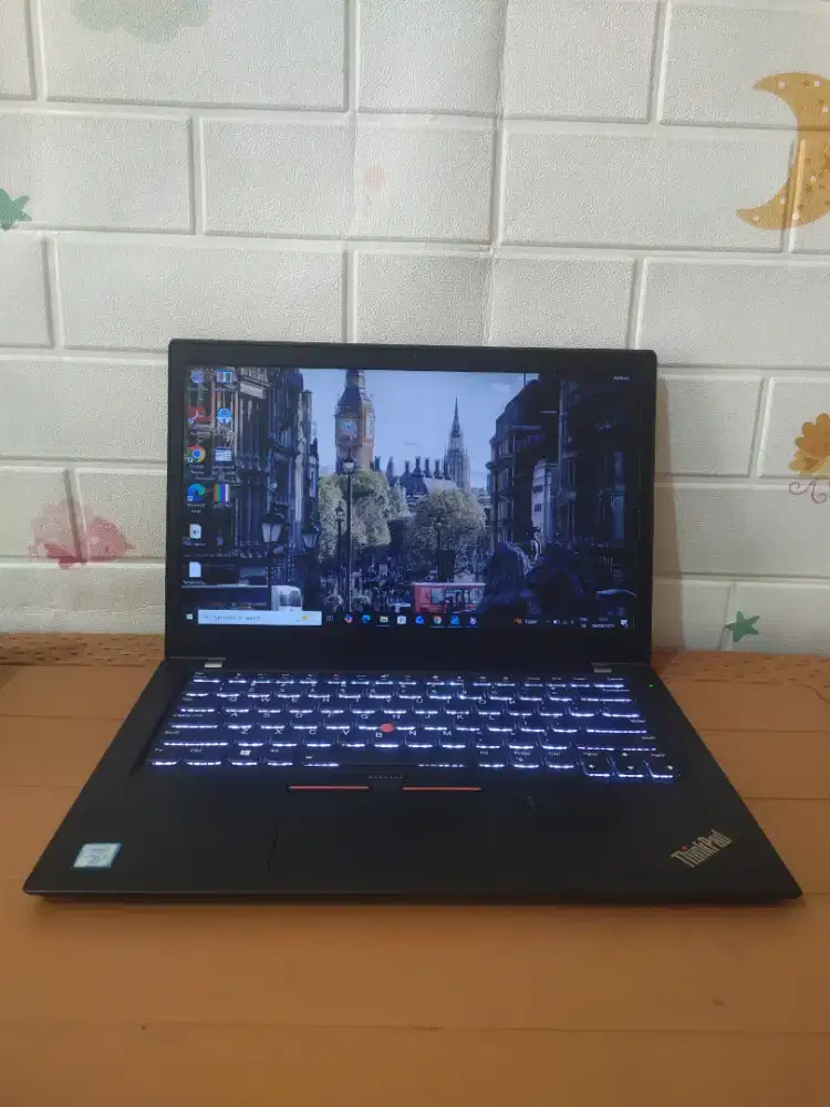 Dijual Laptop Thinkpad T470s core i7 gen6 ram 8 ssd 256