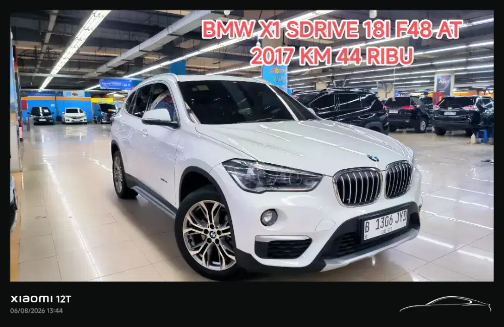 Km 44 RIBU BMW X1 SDRIVE 18I F48 AT 2017 KONDISI ISTIMEWA