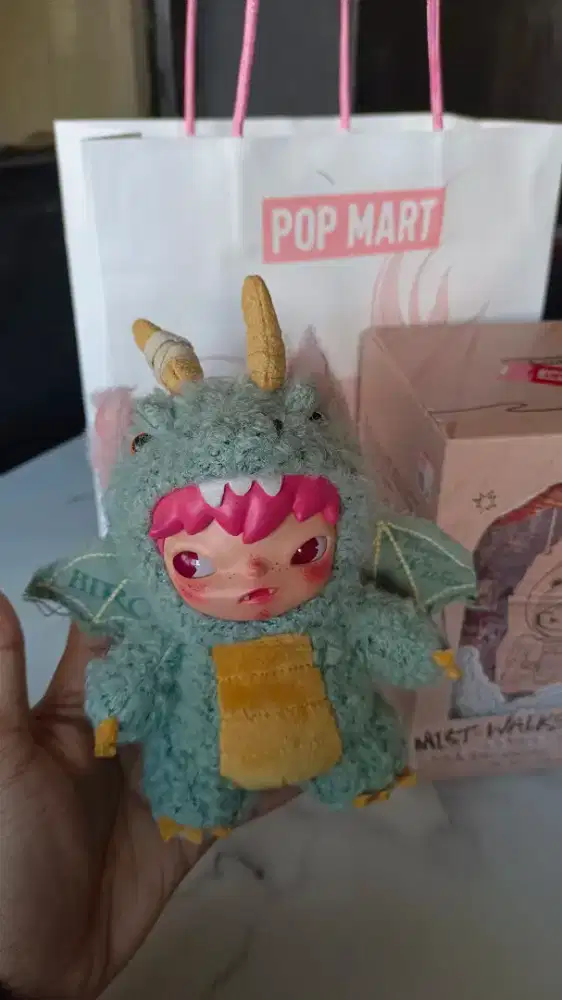 Pop mart hirono mist walker the wingless follower