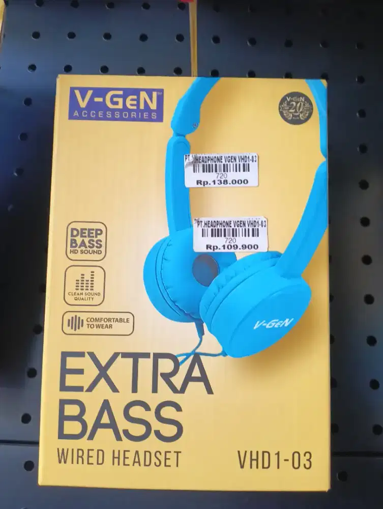 HEADPHONE V-GEN VHD1-03 | ATLANTIS DAHSYAT