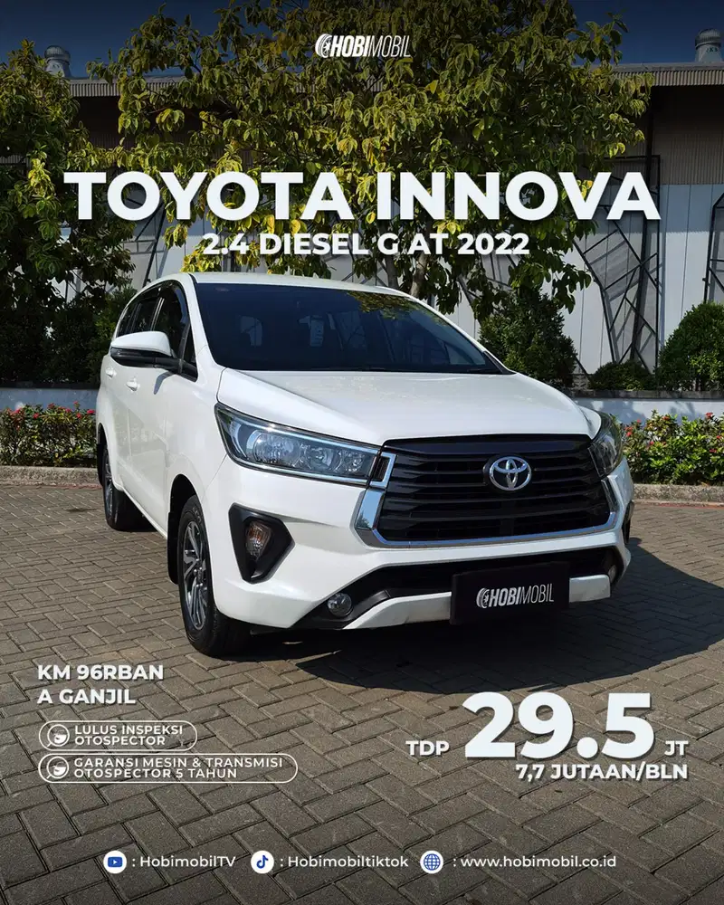 Innova 2.4 Diesel G Facelift AT Thn 2022