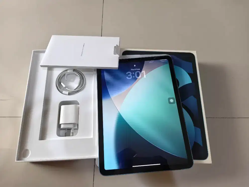 Jual Ipad Air Gen 5 M1 256GB Wifi Only ex Inter warna Blue