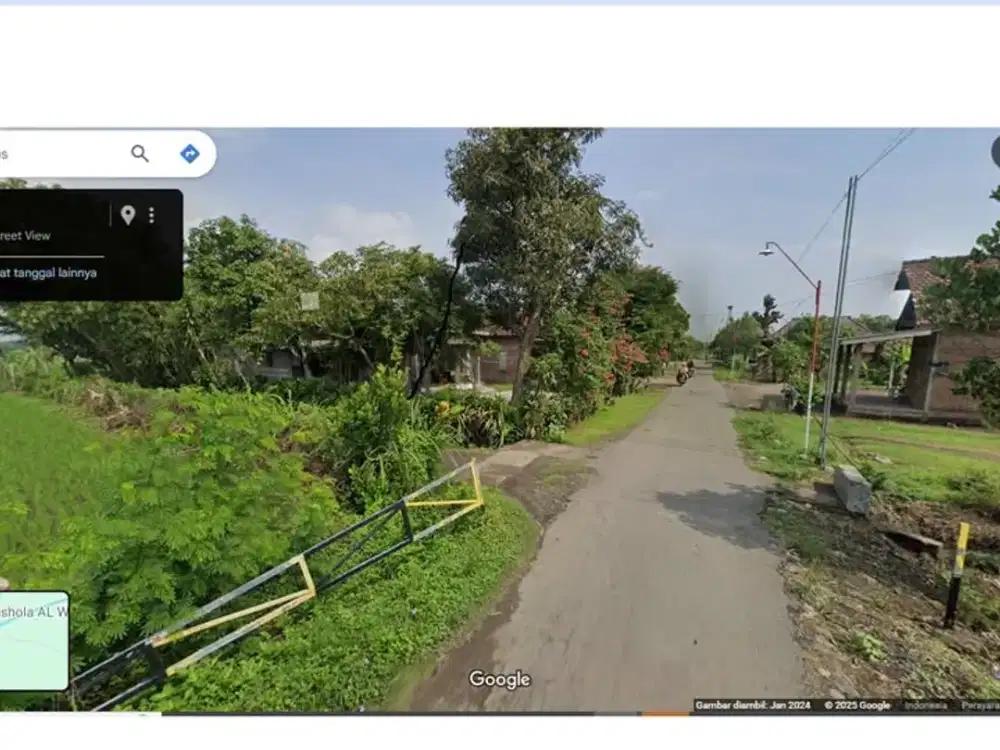 Jual Tanah Sawah begendul sidowarek kec plemahan