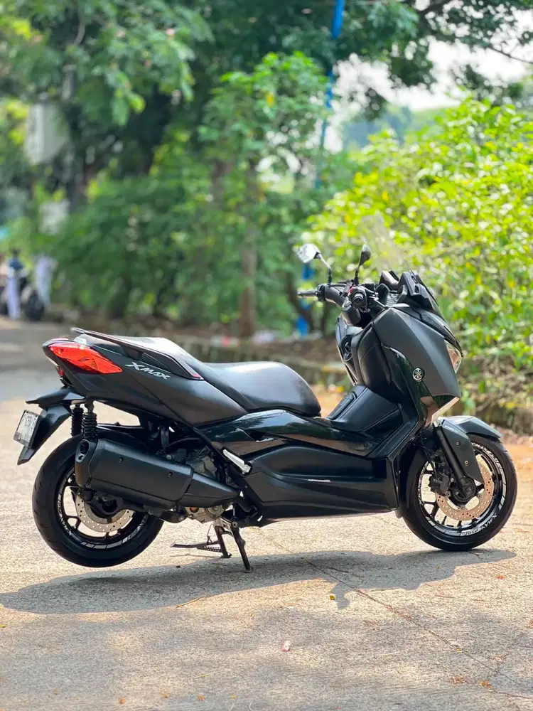 LOW KM! YAMAHA XMAX 250 ABS HITAM 2018 PAJAK PANJANG RASA BARU