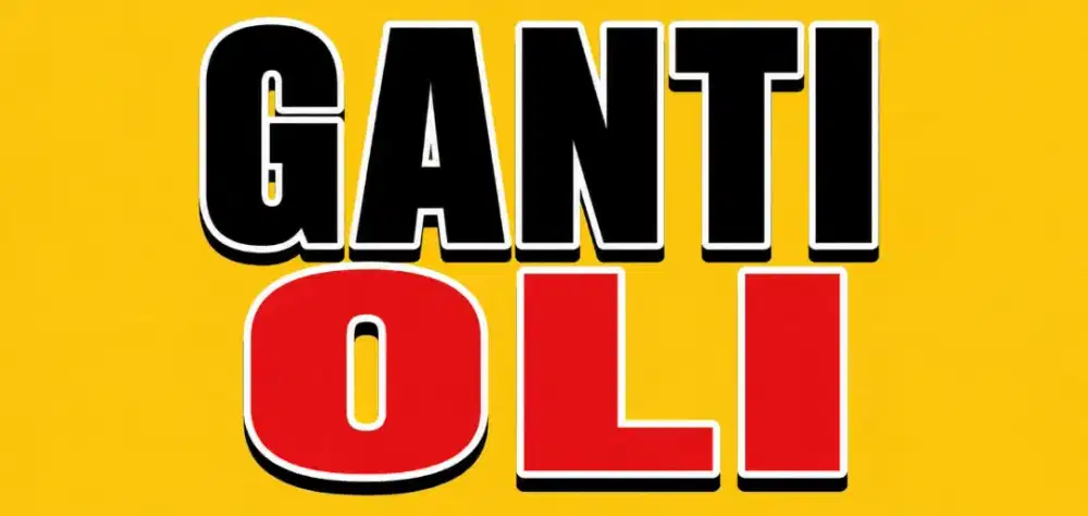 Bagian ganti oli dan cuci mobil