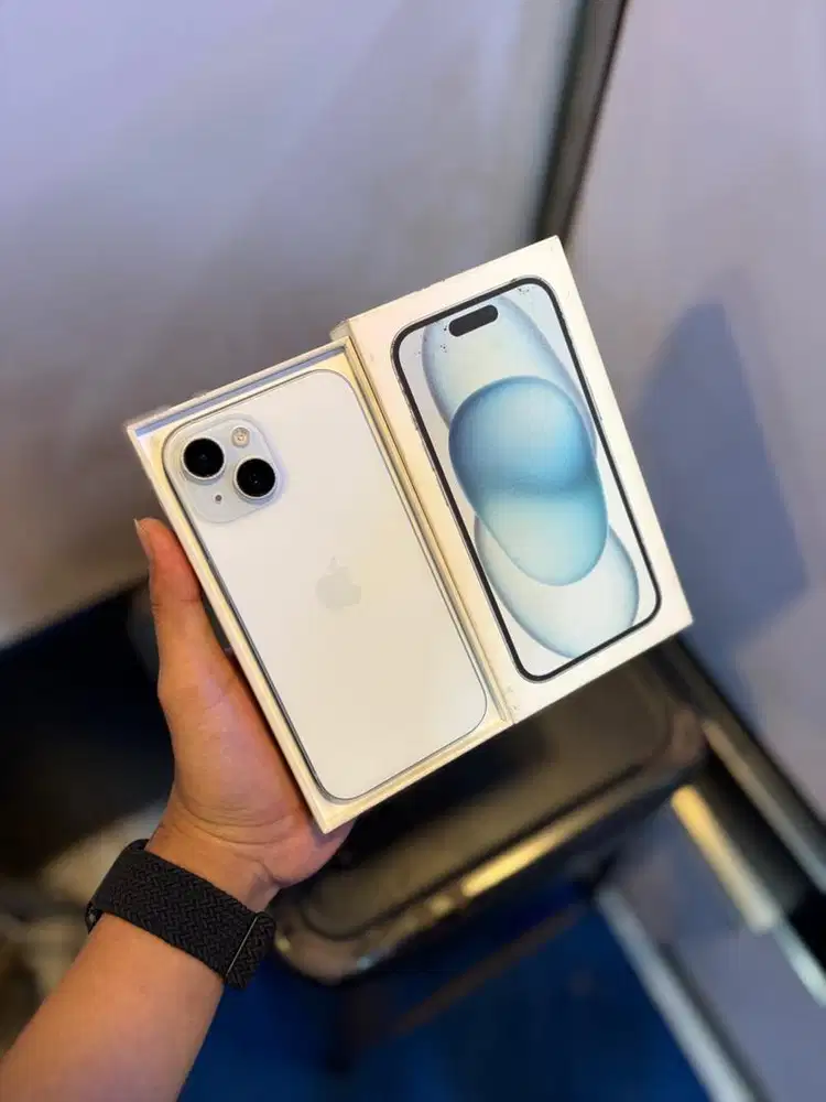 iphone 15 256 ibox blue likenew