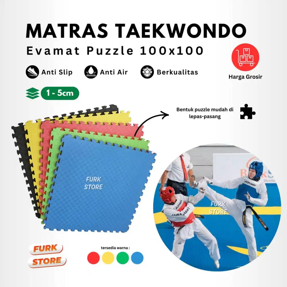 Matras Taekwondo EVA03 [REDAM BENTURAN] – Matras EVA Taekwondo |