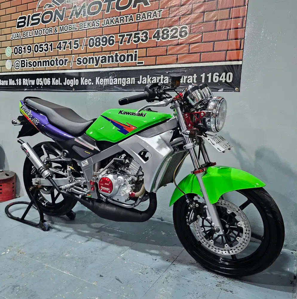 MODIF HEDON! ISTIMEWA! Kawasaki NINJA R KIS 2004 Rr ss krr