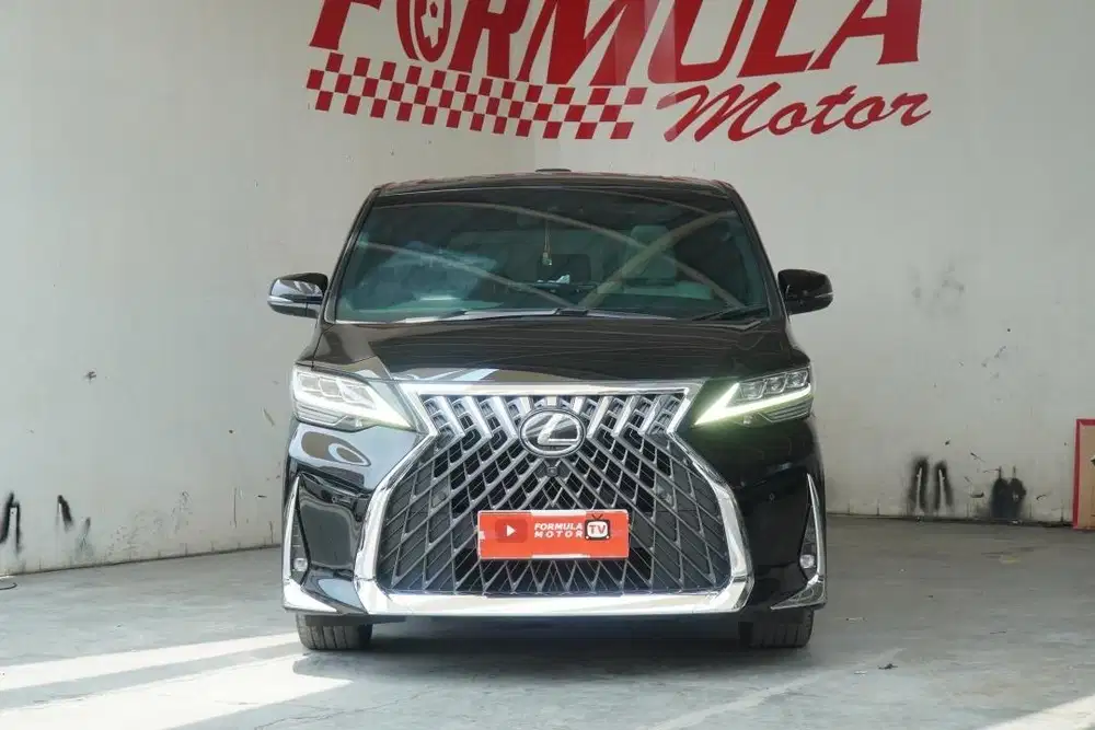 Lexus LM 350 7 Seat AT 2023 Hitam