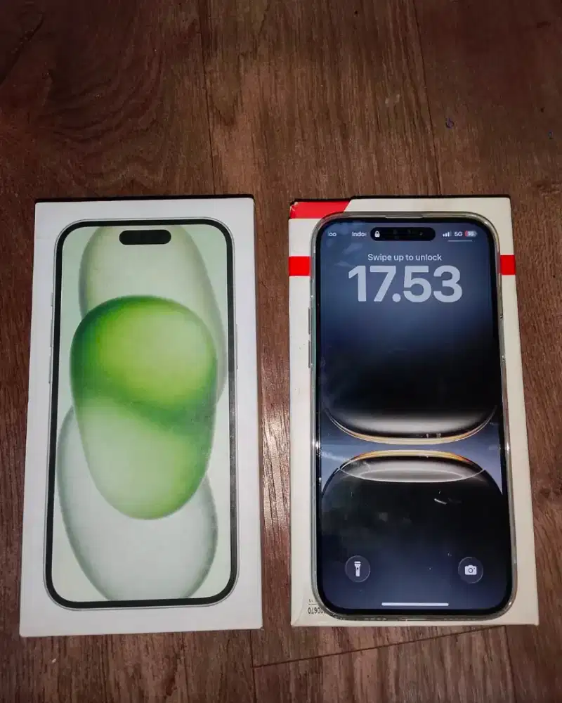 Iphone 15 Plus 128GB Inter All Operator Fullset