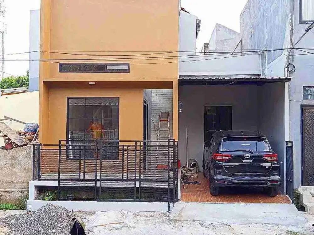 JUAL RUMAH MODERN SIAP HUNI DENGAN ROOFTOP & MEZZANINE JATIASIH BEKASI