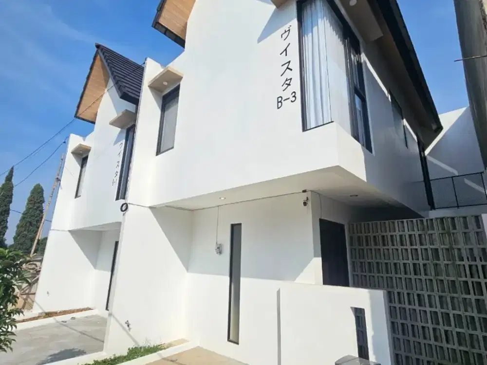 Rumah Design jepang di cihanjuang dkt Rs umum Cimahi  Cibabat sdh SHM