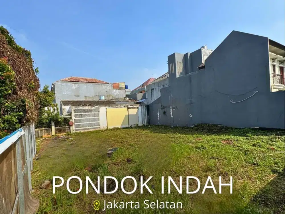 Dijual Tanah Kavling Siap Bangun di Pondok Indah, Jakarta Selatan
