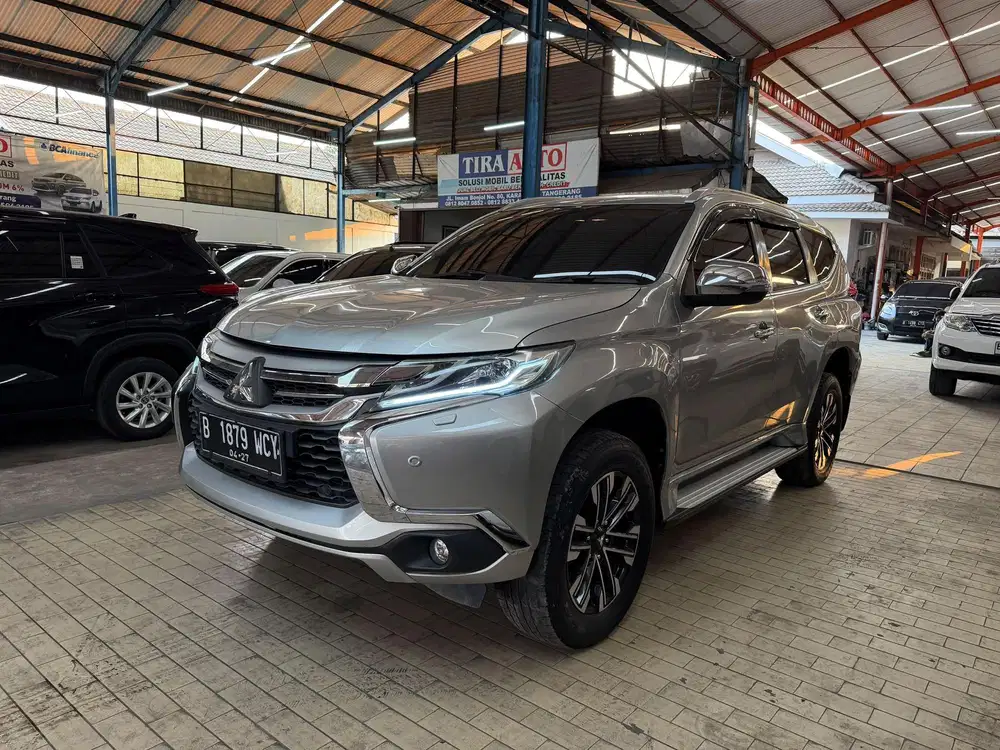 Mitsubishi Pajero Sport Dakar 2.4 AT CVT MATIC 2018 Silver BAGUS