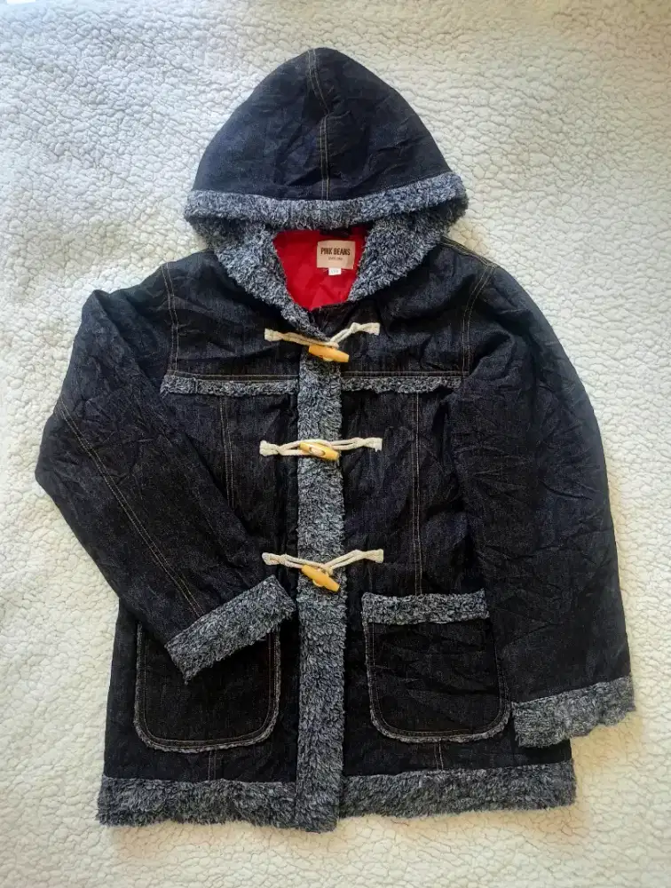 Vintage jacket bahan denim