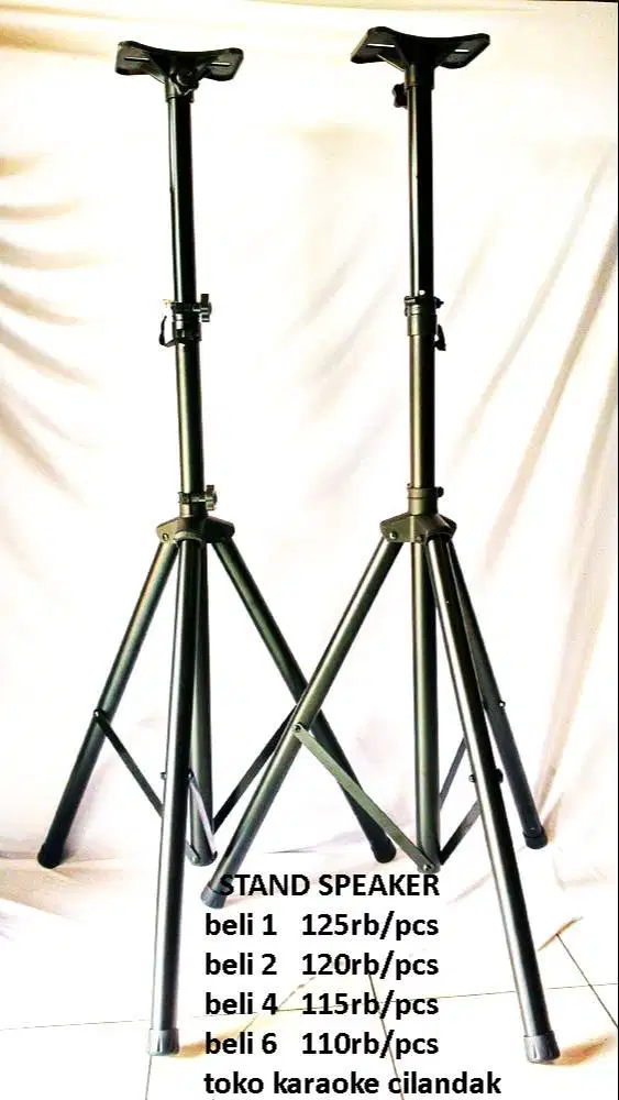 stand speaker harga 1pcs 125
