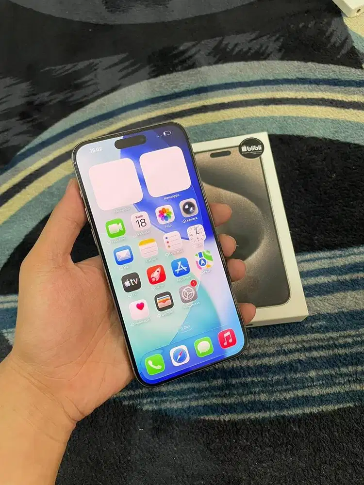 Iphone 15 Promax 256gb iBox Fullset Original