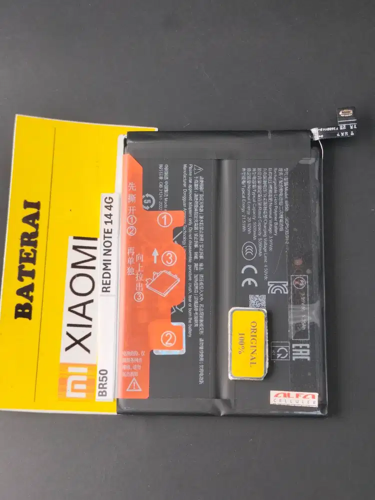 Baterai XIAOMI REDMI NOTE 14 4G BR-50 /XIAOMI REDMI NOTE 14 5G BN-5U