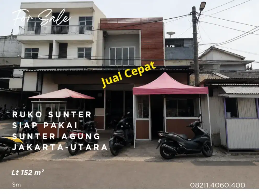 Ruko Sunter Murah SHM - Jakarta-Utara