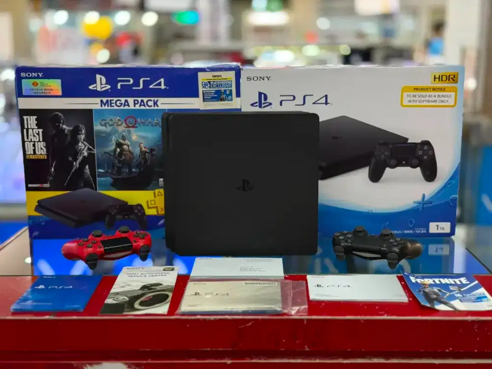 PS4 SLIM 1TB Seri 2218B Resmi FW. 10.01