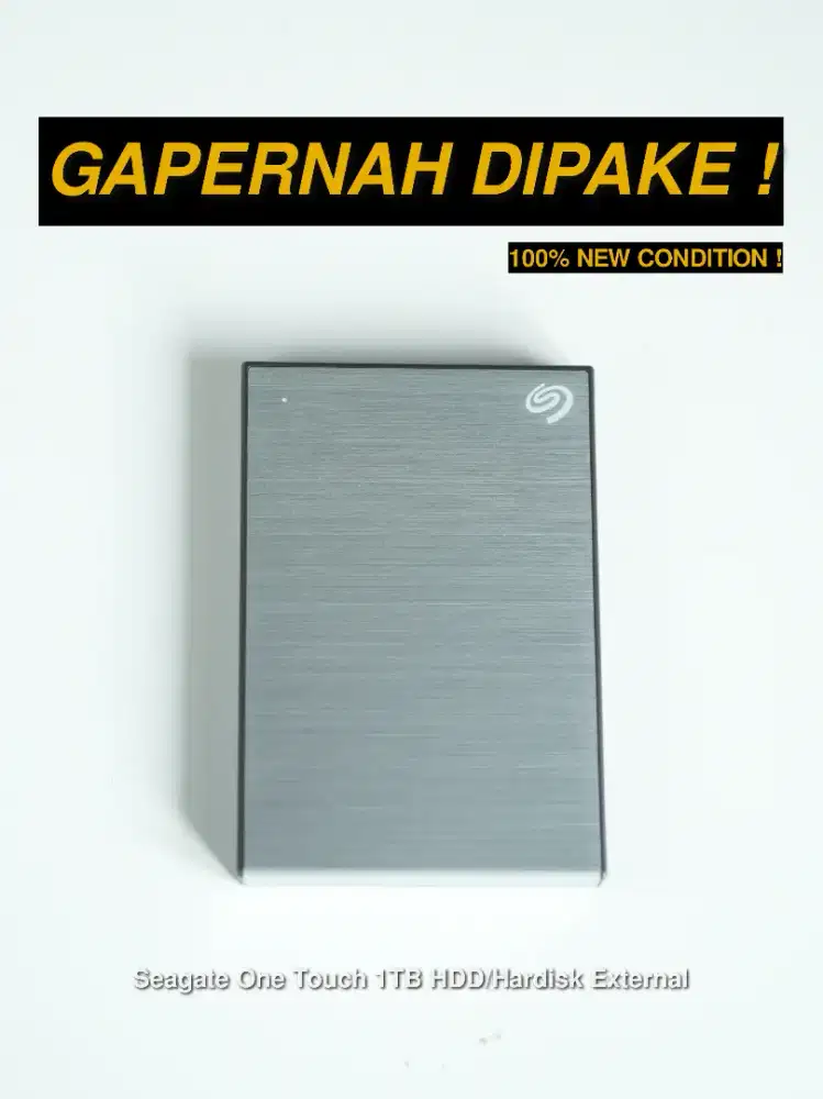Seagate One Touch 1TB Hardisk External