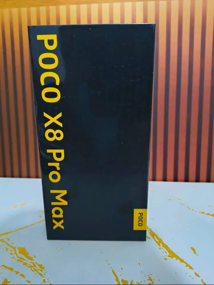 POCO X8 Pro Max 5G 12/512 Baru Segel HP Gaming Ngebut Garansi Resmi