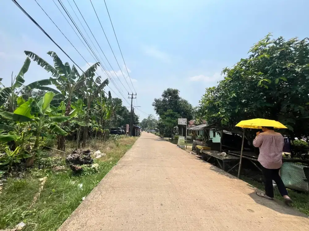 Kavling Cisauk Tangerang Dekat Ke Stasiun Jatake BSD, Harga Mulai 1Jt-an/m2