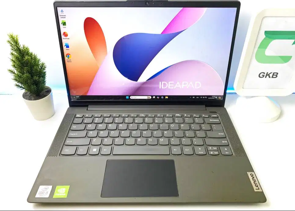 Laptop Lenovo core i5 Gen 10 dual VGA Nvidia Ram 8gb Ssd 512gb FHD IPS