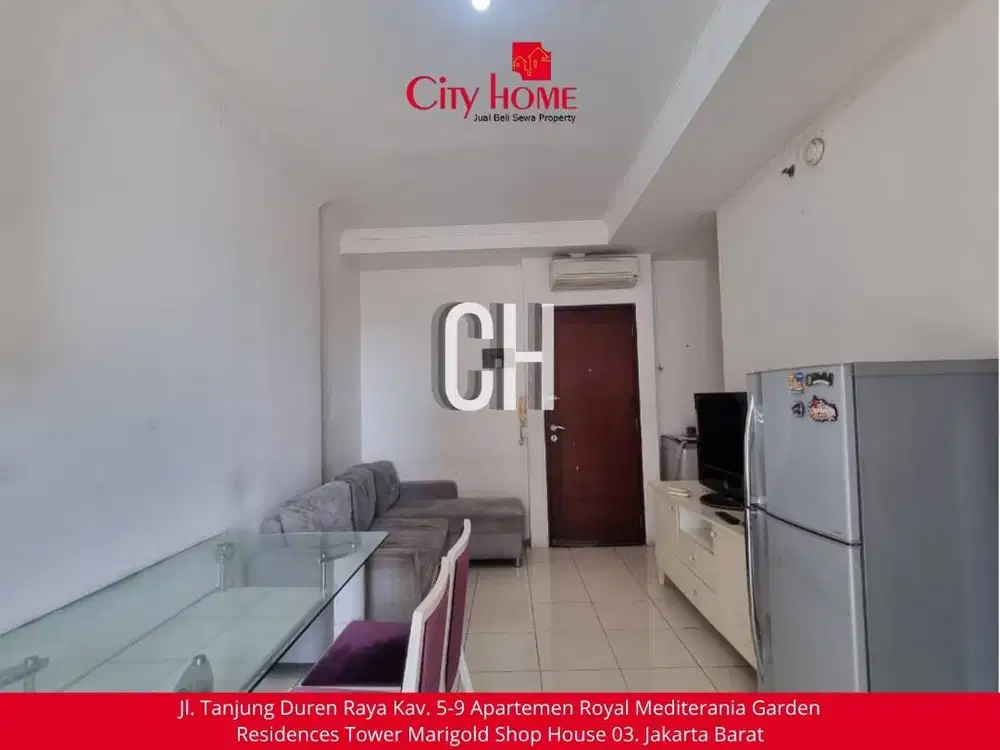 Apartemen Sewa Murah 2 Kamar Full Furnished Siap Huni di Jakarta Barat