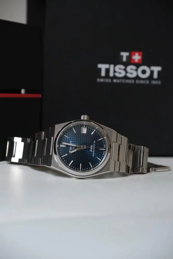 Tissot PRX Powermatic 80 35mm Blue Dial - Full Set like new