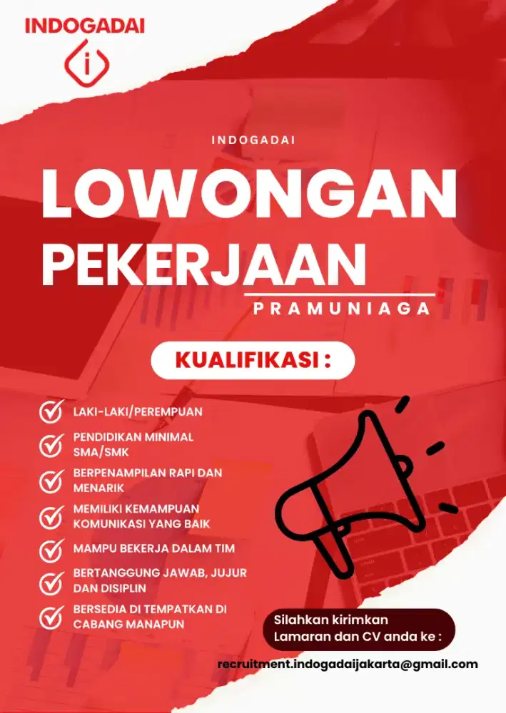 LOWONGAN PEKERJAAN