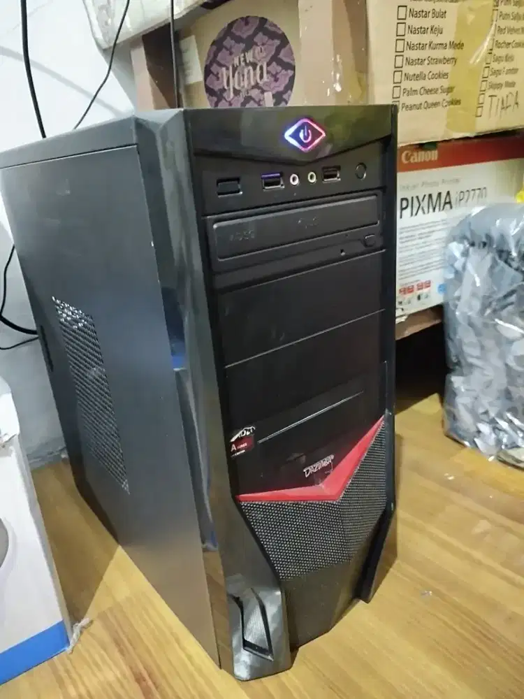 PC 1 Set AMD APU A6 6400K 3,8Ghz Ram 8GB SSD 256GB