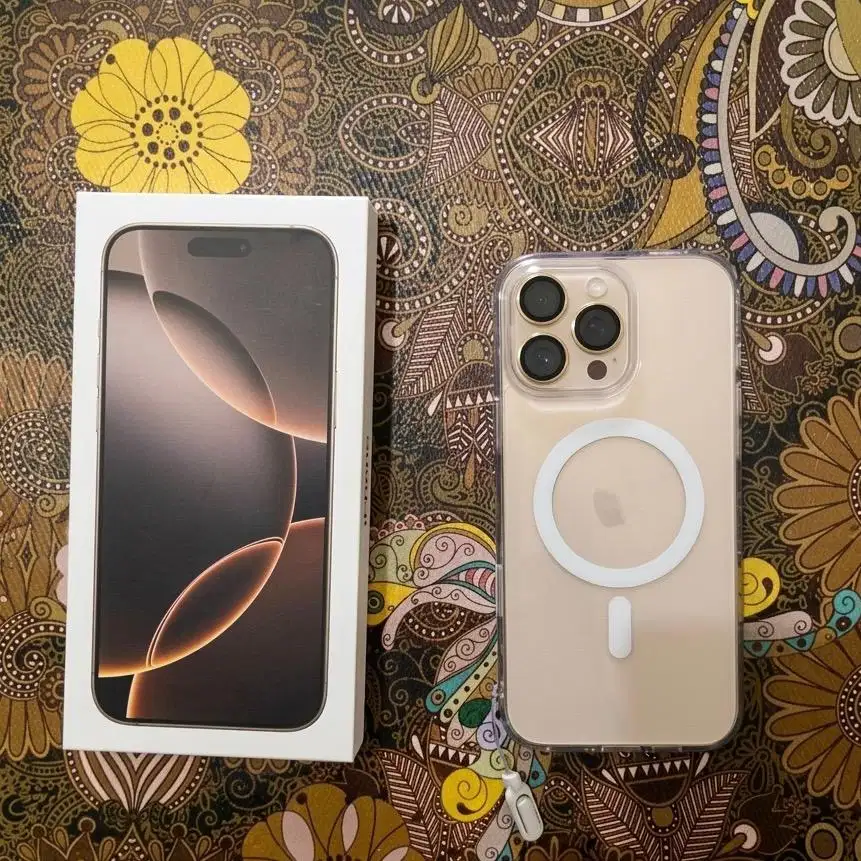 iPhone 16 Pro Max Dessert 256GB Garansi Paniang