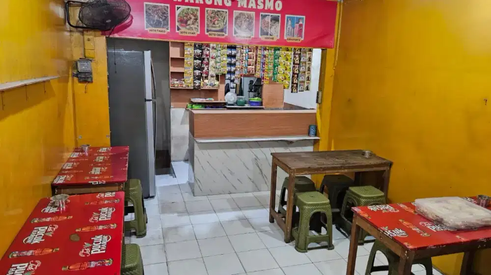 OVER SEWA KONTRAK WARKOP PINGGIR JALAN, RAMAI, DAPAT ISIAN, BISA NEGO