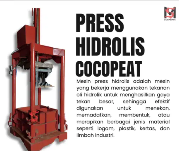 MESIN PRES COCOPEAT 2 BLOCK - BARU - TERMURAH