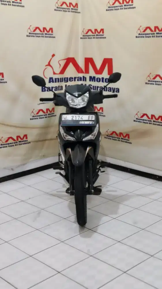 Honda supra x 125 fi Tahun 2023 warna hitam
