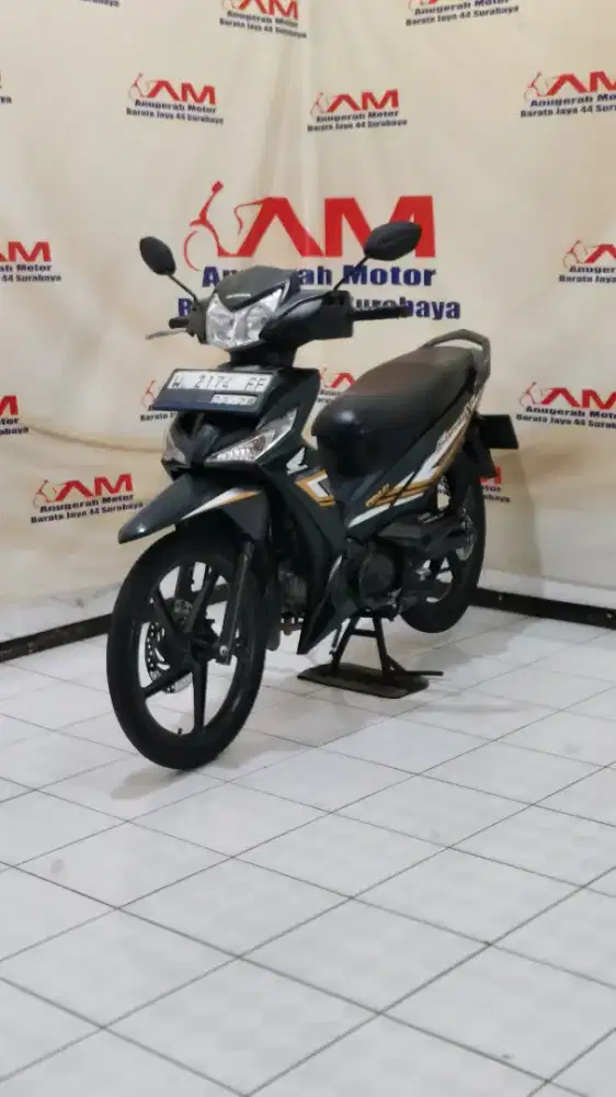 Ready Honda supra x 125 fi Tahun 2023 warna hitam