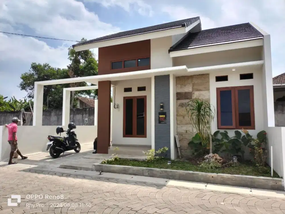 Rumah Baru  Premium di Purwomartani Dekat Exit Tol Jogja GRATIS BPHTB